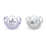 Nuk Silicone Genius Soother 18-36 Months Fawn owl
