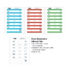 55MM Alpha Tab – White 144 Pk