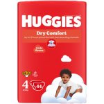 Huggies Dry Comfort Nappies Value Pack Size 4 44S