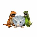 Plush Asst Time Dino L 60CM