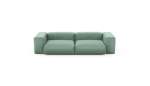 Two Module Sofa - Velvet - Mint - 272CM X 115CM