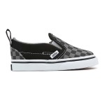 Vans Infants Classic Slip-on Checkerboard Black Pewter - Speedtrainer