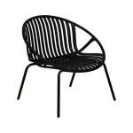 Hoop Occasional Chair Black Green Or White - White