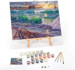 Ledgebay Diy Paint By Numbers Kit For Adults Framed Canvas: Beginner To Advanced Paint By Numbers Kit Kits Include Acrylic Paint