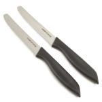 Black Serrated Knife Set
