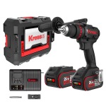 20V Brushless Hammer Drill 90NM 2X4.0AH+6A Stacking Case S