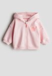 Zip-through Hoodie - Pink
