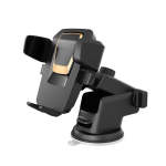 Multifunctional Telescopic Car Phone Holder Gold