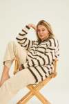 Lagoona Stripe V Neck Jumper