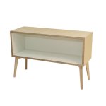Arden Media Stand - 1000MM X 650MM X 350MM Plain Birch