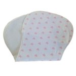 4AKID Baby Burp Cloth - Assorted Colours & Designs - Blue Fishies