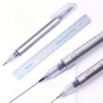 1PC Tattoo Hand-painted Marker Pen Embroidered Drawing Positioning Marker Pen Purple Double-headed Marker Pen
