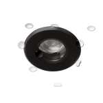 2201 Aluminium Waterproof DOWNLIGHT For Bathroom Black
