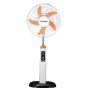 Rechargeable Pedestal / Solar Fan 16 LED Light & Remote Control