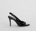 Stiletto Slingback - 5 Black