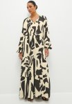Superbalist Tiered Dress With Ties - Neutral Geo
