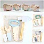 Wooden Camera + Tool Bag