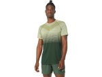 ASICS Men's Seamless Ss Top. - XL Cactus rain Forest