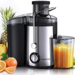 Sokany Electric Juice Extractor Steel Plastic Juicer Kitchen Tool Set