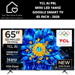 TCL Ai P8L MINI LED 144HZ Google Smart Tv - 65 Inch