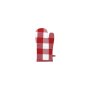 Linen House Revana Check Red Oven Mitt