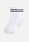 3-PACK Sports Socks In Drymove - White Striped