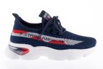 3-STARS Authentic Sport-women's Memory Foam San Diego Sneakers-navy
