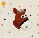 Donkey - Brown Soft Toy Teddy No Hanging Loop
