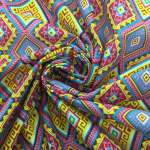 150CM 100% Cotton Plain Printed Fabric Per Meter 5