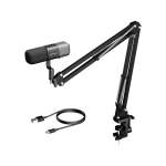 Podcast studio Condenser Microphone With Metal Boom Arm Stand AW-AM20X