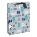 Metallic Boy Birthday XL Gift Bag