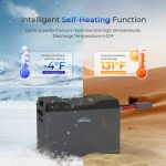 Renogy Rego 12V 400AH Cold Weather LIFEPO4 Battery For