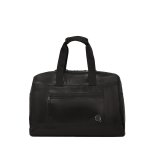 IKON Puffy Nylon Weekender -black
