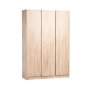 - Dustu 3 Door Robe - White / Oak