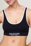 Tommy Hilfiger Unlined Bralette - Navy white