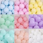 25PCS Macarons Pastel Candy Balloons 12.7CM Cute MINI Color Balloons For Birthday Party Wedding Party Home Decor Party Supplies