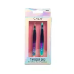 Tweezers Duo Slanted+pointed-iridescent