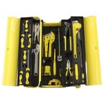 - Plumber's Toolbox / 5 Tray Cantilever Including Tools - 43 Piece