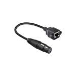 0.3M Xlr 3 Pin Female To RJ45 Cable Adapter SE-L45