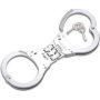 Ballistix Ballistic Stainless Steel Triple Hinged Handcuffs