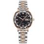 High-end Light Luxury Rose Gold Steel-strap Ladies' Watch