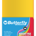 Strip File Divider Bright Board Yellow – FIL074
