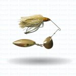 Sensation Echo MINI Tandem Spinnerbait 3 16OZ - Golden - Basil Manning