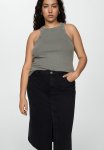Plus Skirt Soleil - Open Gray