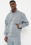 Calvin Klein Institutional Half Zip Hwk - Overcast Grey