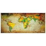 Vintage World Views Full Desk XL Coverage Gaming And Office Mouse Pad