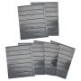 Craft 9 Hole Diy Binder Double Sided Stamp Album Set Of 6 -28CM