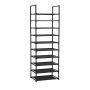 Household Simple Multi-layer Non-woven Dustproof Shoe Storage Rack -175X46CM