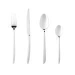 Orca 24 Piece Polished Steel Cutlery Set