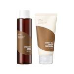 Isntree Green Tea Fresh Toner 200ML 6.76 Fl Oz + Green Tea Fresh Cleanser 120ML 4.05 Fl.oz